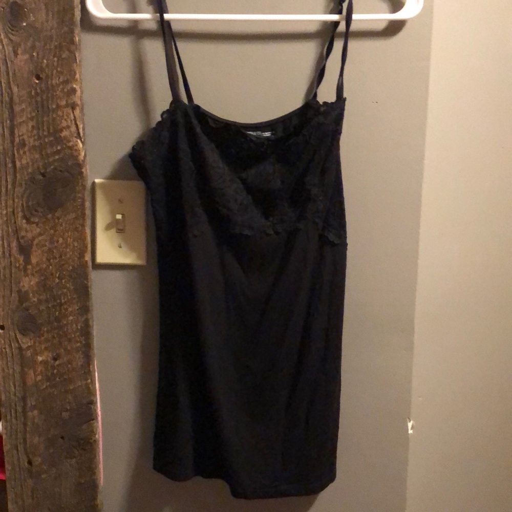 black tank top